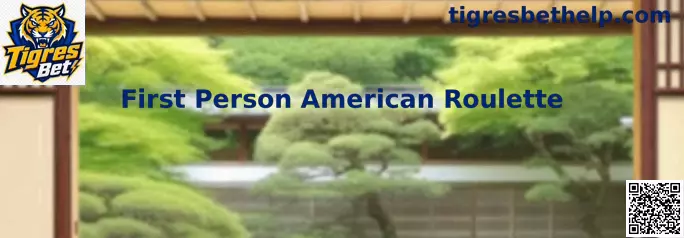 Vista amplia del juego First Person American Roulette